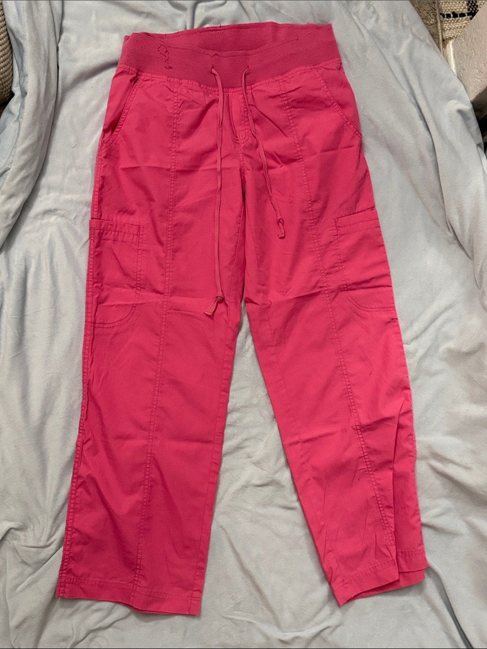 Peaches Uniforms Hot Pink Drawstring Scrub Pants